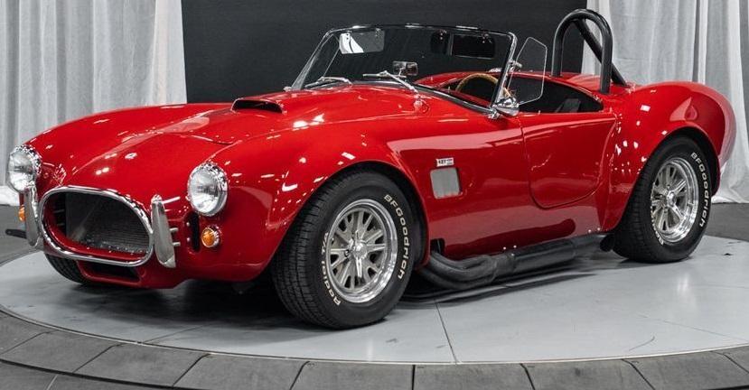 1965 shelby cobra factory five tribute small block v8 2826 miles