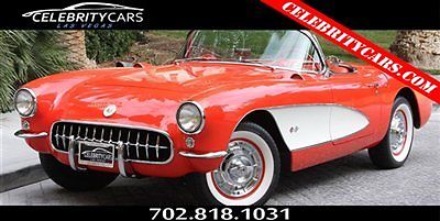 1957 corvette c1 roadster 283 v8 4spd both tops fully restored las vegas trades