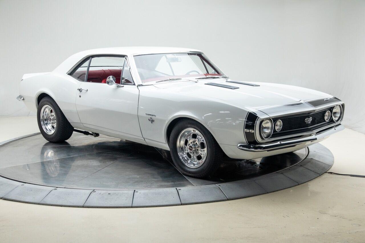 1967 chevrolet camaro ss v8 5 7l manual 4 speed coupe white