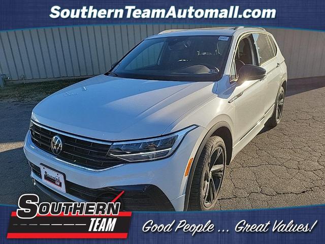 2023 volkswagen tiguan 2.0t se r-line black
