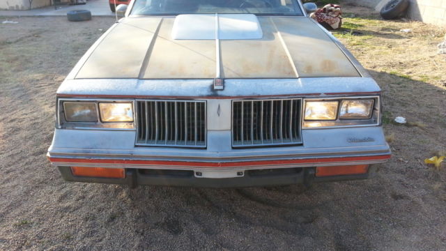 l@@k no reserve rust free very rare 1984 hurts olds 442 ho lighting rods
