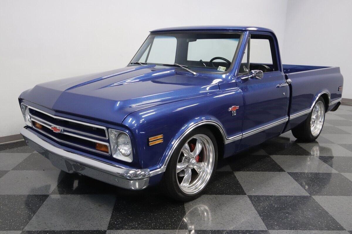1968 chevrolet c 10 ls restomod v8 4l60e 4 speed automatic