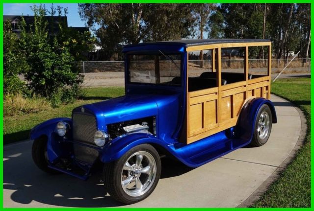restomod 1920 dodge depot hack 327/700r4 tilt 4wpdb heidts sedan delivery woody