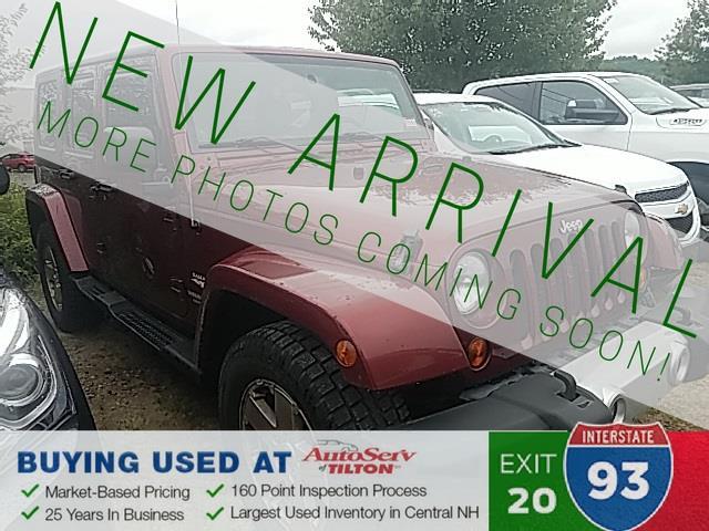 2008 jeep wrangler unlimited sahara 4x4 sahara 4dr suv w/side airbag package for sale in northfield, new hampshire