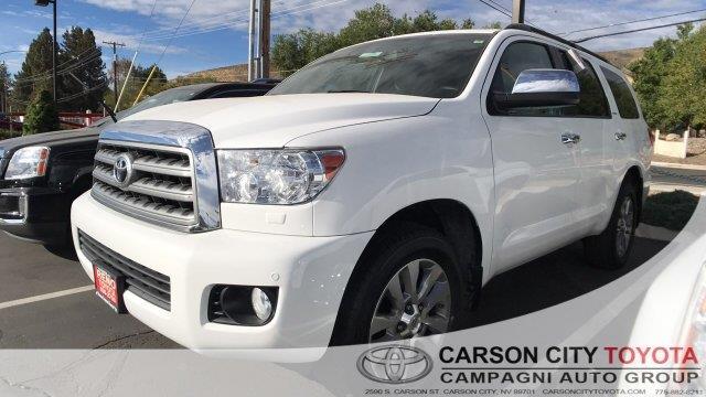 2013 toyota sequoia limited 4x4 limited 4dr suv ffv for sale in carson city, nevada