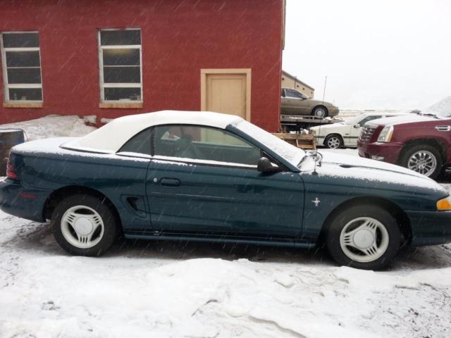 1994 ford mustang convertible green