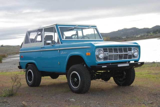 1972 ford bronco fuel injected luber