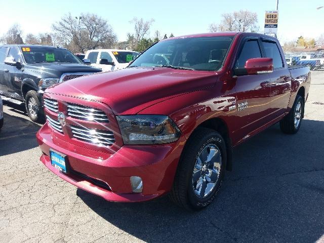 2015 ram ram pickup 1500 sport 4x4 sport 4dr crew cab 5.5 ft. sb pickup for sale in billings, montana