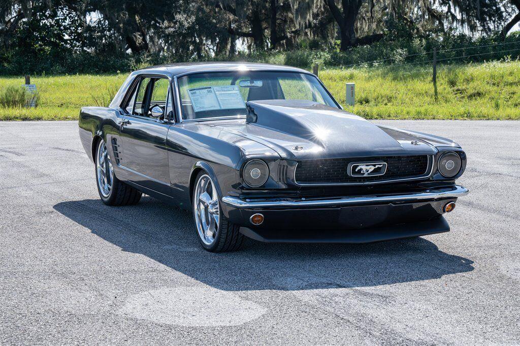 1966 ford mustang notchback gray automatic 409 ci