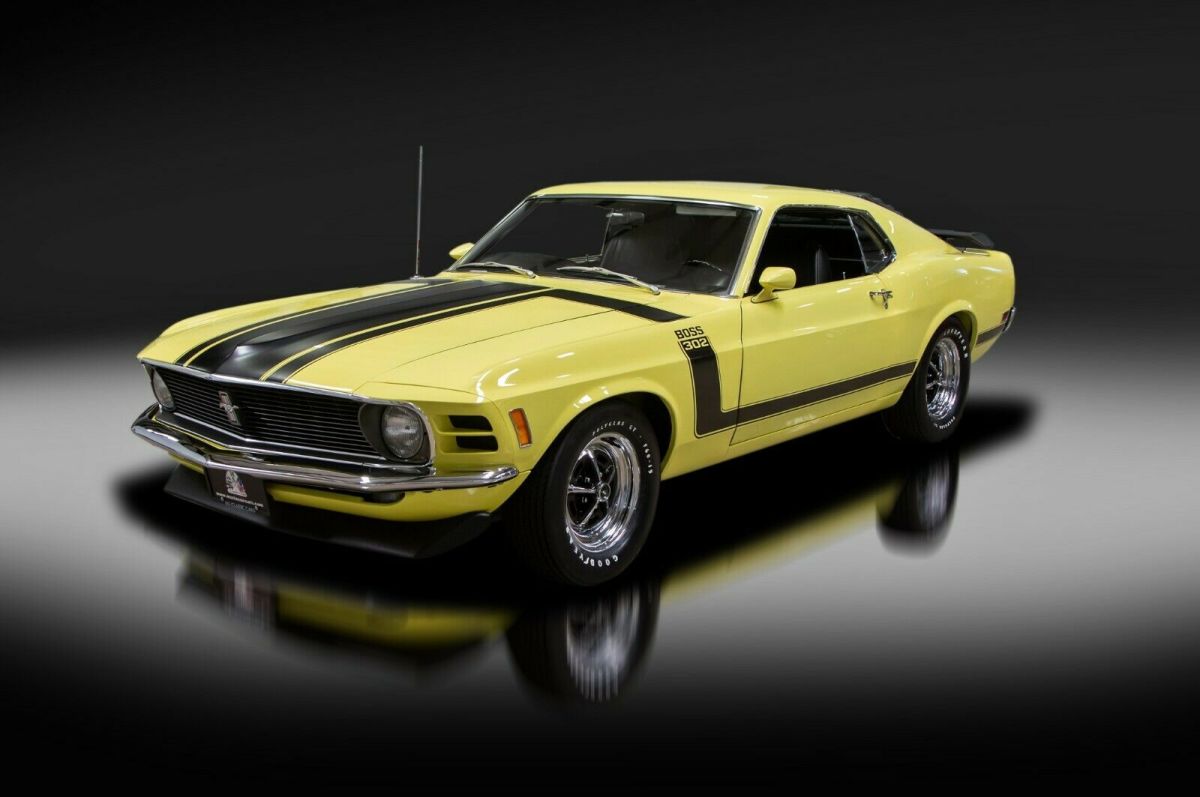 1970 ford mustang boss 302. ms classic cars barrett-jackson collection