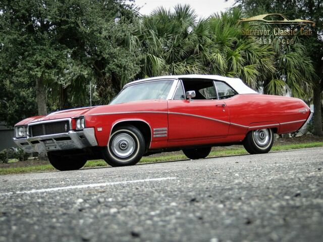 1968 buick skylark custom 11612 miles red convertible automatic