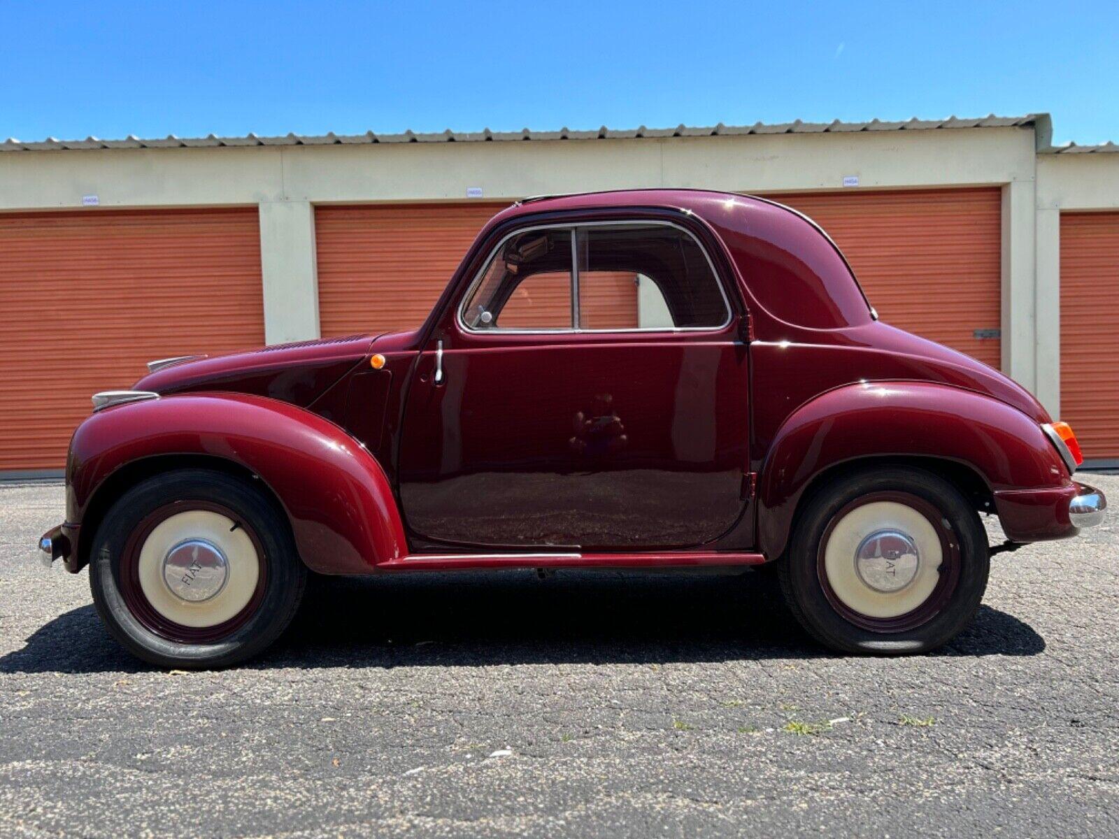 1952 fiat 500 topolino titleclean 569cc engine