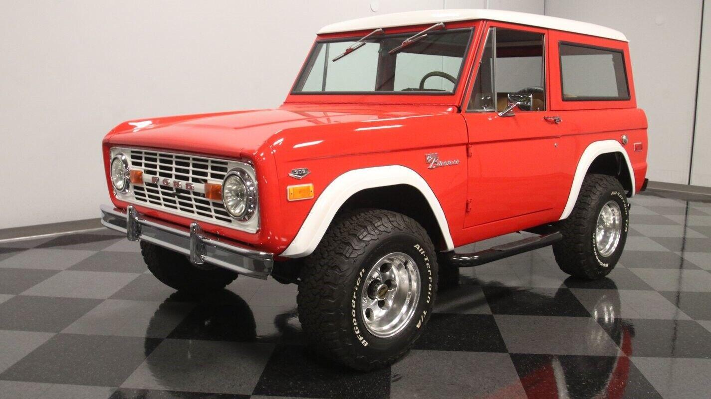 1970 ford bronco 4x4 beautiful restoration 957 miles