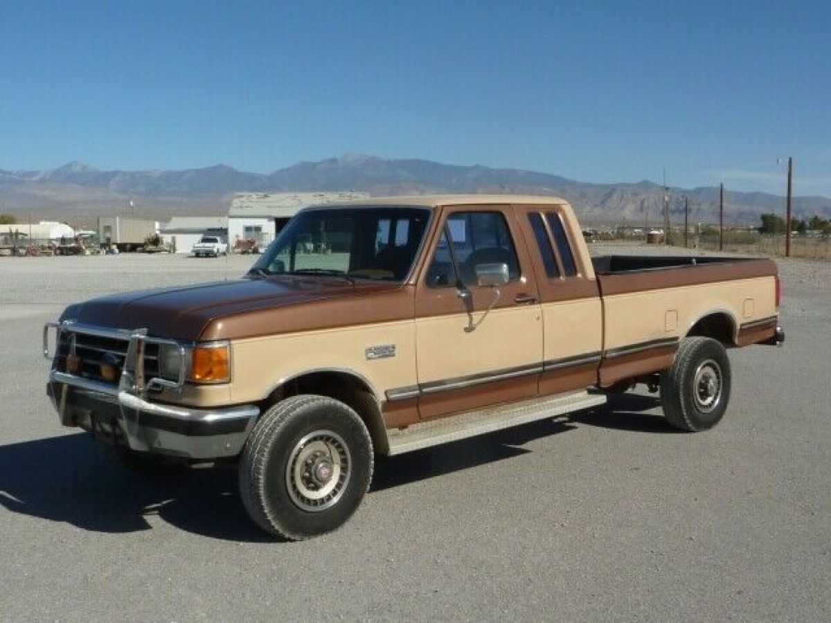 1990 ford f250 extended cab 4x4 xlt lariat califor