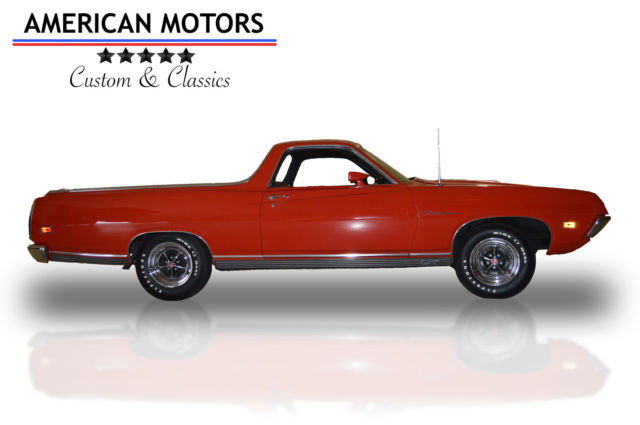 1971 ford ranchero gt matching #'s rare gt , records, marti report , beautiful