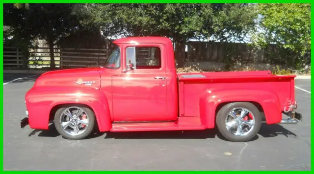 1956 ford pickup truck 427/700r currie 9 4wpdb vintage air california showtruck