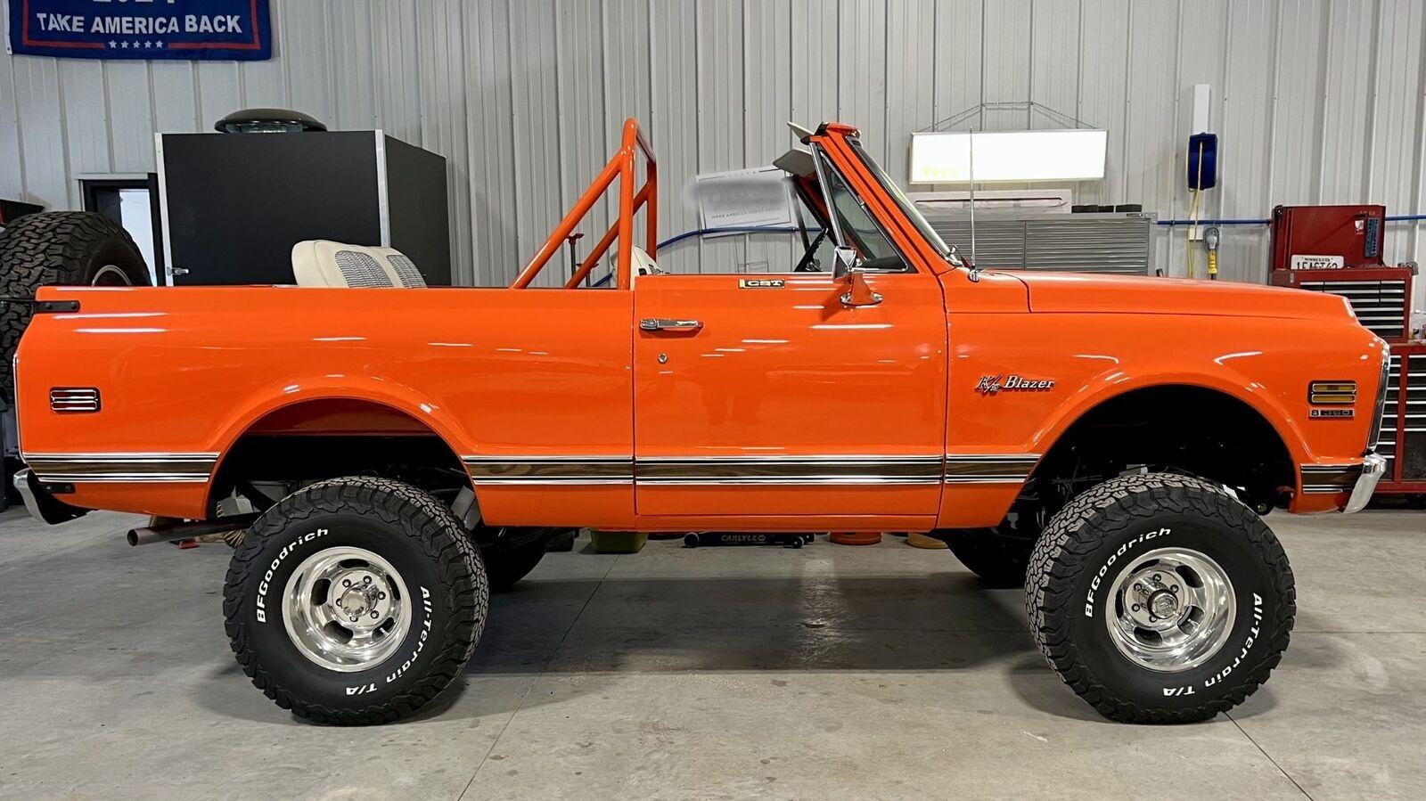 1972 chevrolet blazer 4 x 4 cst 3 speed auto
