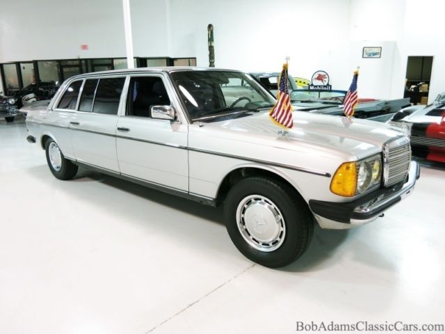 1984 mercedes benz 300d - factory lwb limousine -very rare - only 62k miles!!!