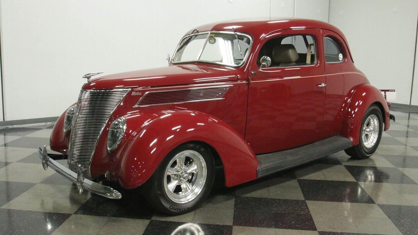 1937 ford coupe restomod club coupe 30155 miles