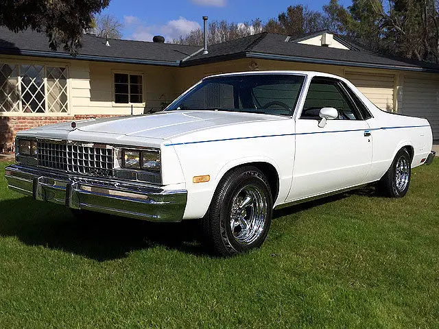 84 chevy el camino caballero pickup / nice / clean / see video / no reserve ! !