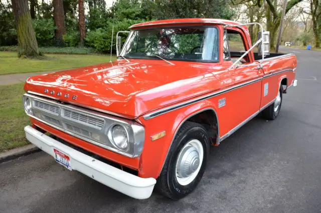 1971 dodge d200 regular cab pickup 3/4 ton 318 with only 42,000 original miles !