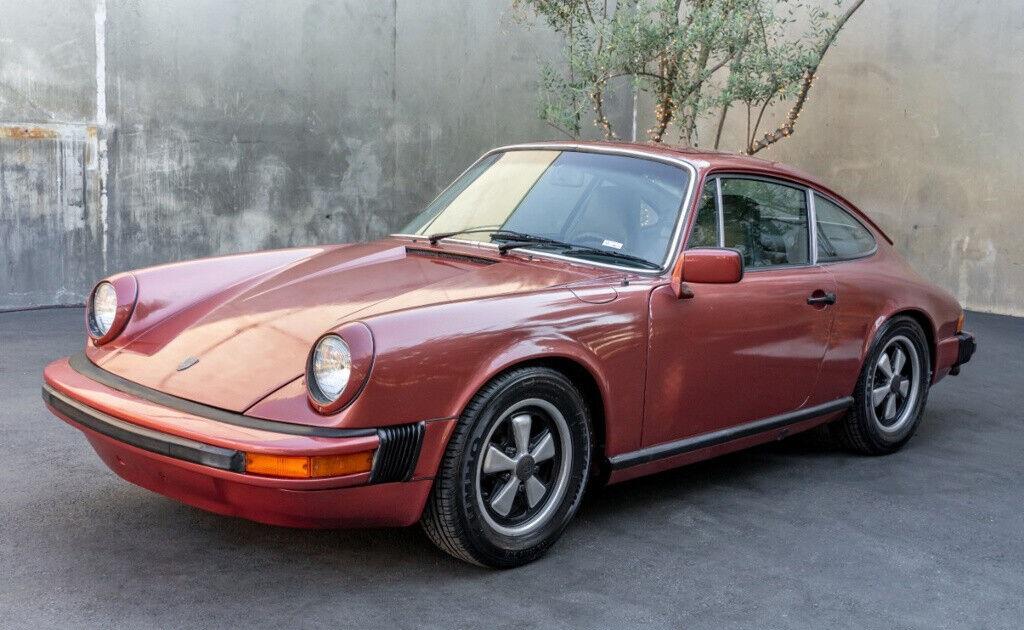 1977 porsche 911s coupe factory color sienna metallic black interior