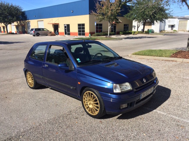 super rare low miles us legal clio16s / williams
