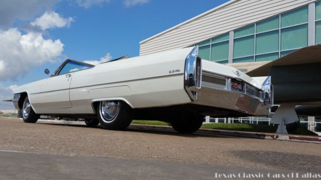 1-owner 1965 dallas texas cadillac deville convertible classic - receipts- video