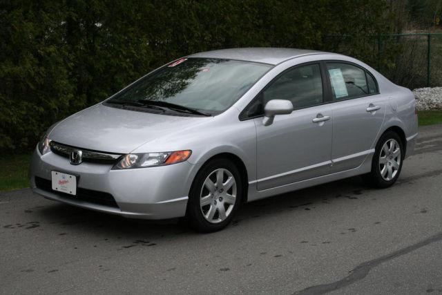 2008 honda civic lx for sale in shelburne, vermont