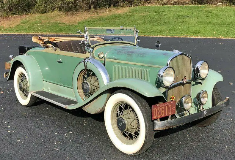 1931 desoto deluxe roadster w/ rumble seat