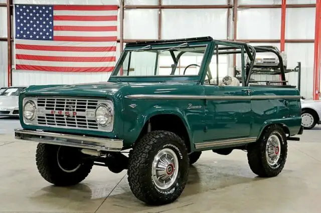 1967 ford bronco 48344 miles holly green suv 289ci v8 4-speed manual