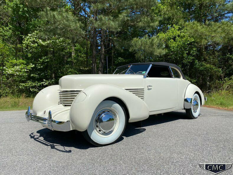 1936 cord 810 convertible original body, restored v8 4-spd trades financing