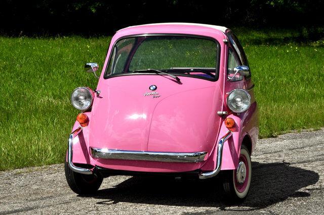 1956 bmw isetta super rare bubble window model!