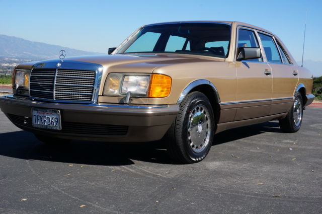 2 owner california owned 1988 mercedes 560sel only 47k miles full serviced