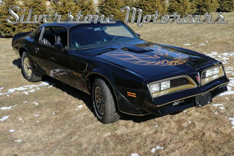1977 black and gold bandit tribute 400cid automatic desirable great overall car