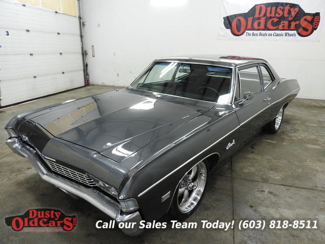 1968 gray runs body inter excel 327v8 4spd strip ready!