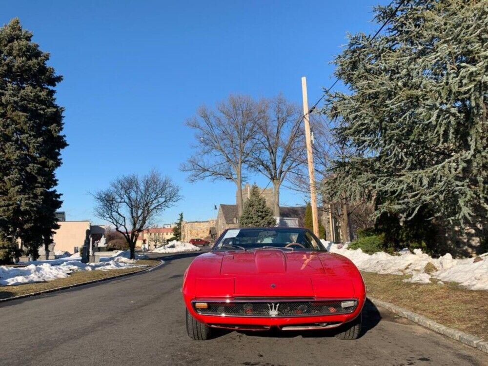 1969 maserati ghibli 4 7 coupe 5 speed with matching numbers