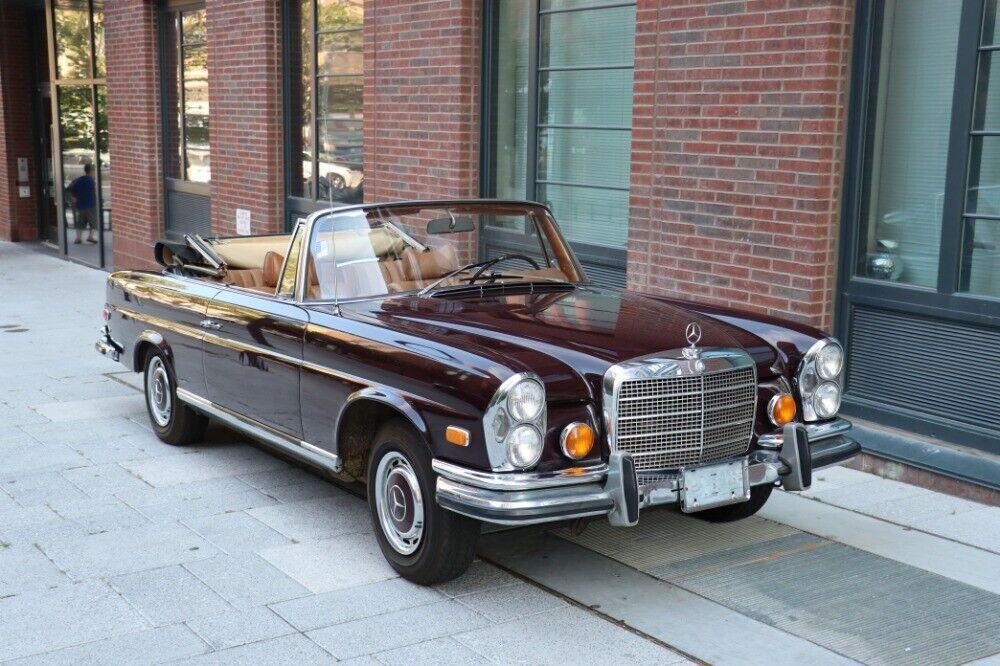 1971 mercedes benz 200 series convertible 3 5 cabriolet original example
