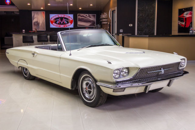 rare q-code convertible! ford 428ci v8, c6 automatic, pb, ps, highly optioned!