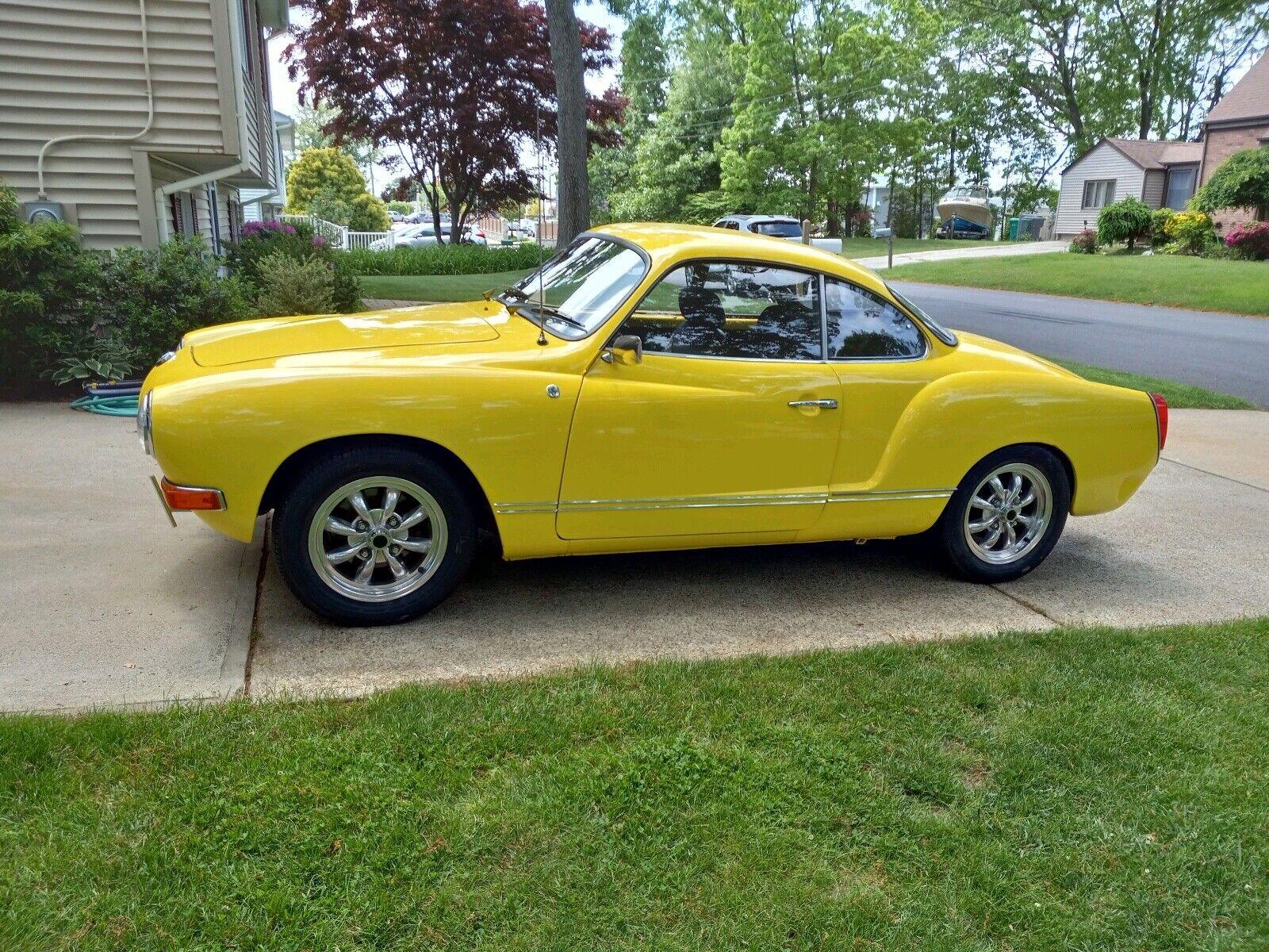 1974 volkswagen other karmann ghia yellow 9900 miles