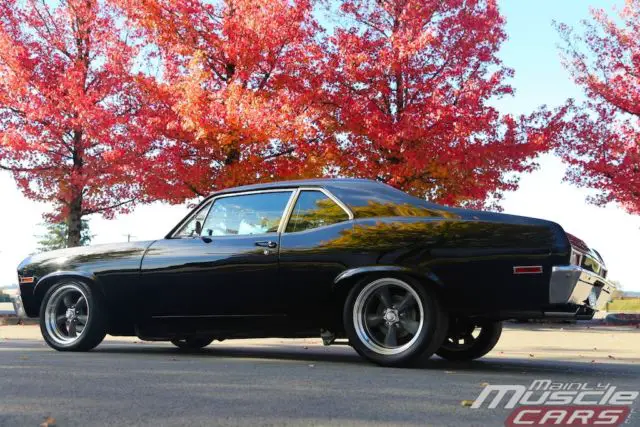 1970 chevrolet nova - pro touring upgrades - 406 v8 with a tremec tko 5 speed!!