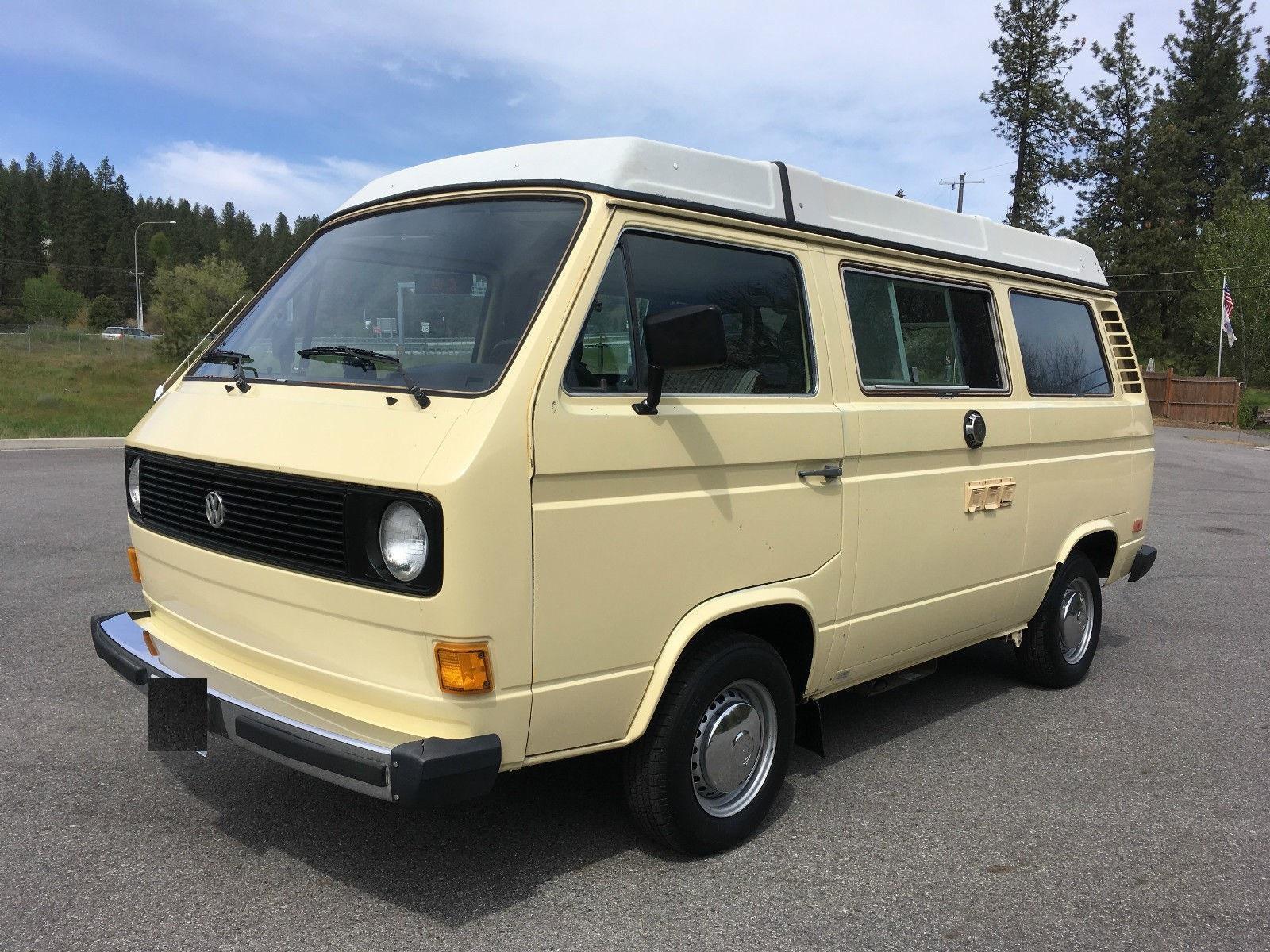 1981 volkswagen vanagon westfalia factory original paint