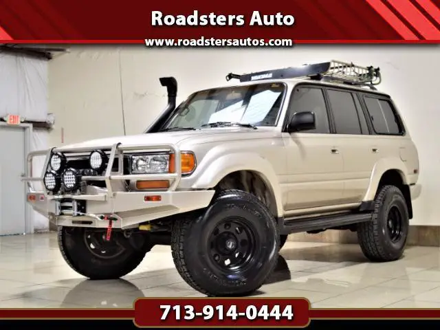 1992 toyota land cruiser lifted arb bumper roof rack one of the kind