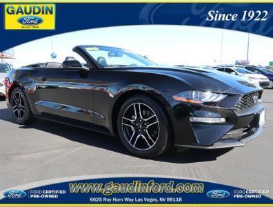 2018 ford mustang ecoboost ecoboost 2dr convertible for sale in las vegas, nevada