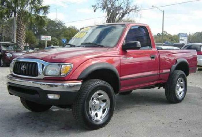 used 2001 toyota tacoma prerunner truck, 107,000 miles in gainesville, fl