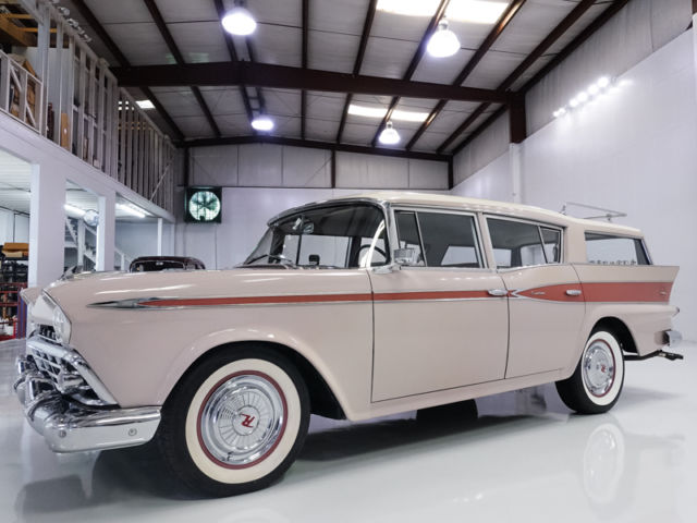 1959 amc rambler 6 cross country wagon custom, long-term ownership!
