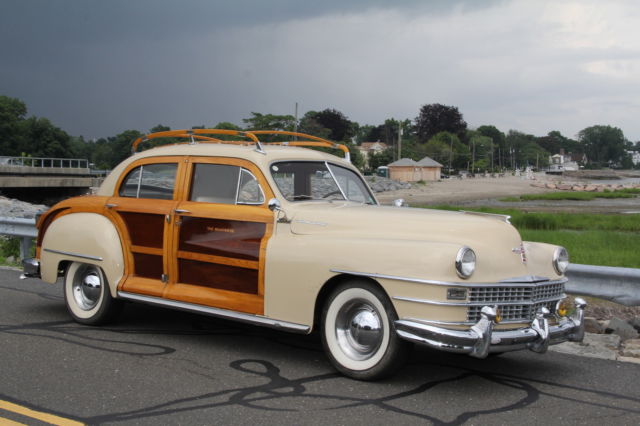 1947 chrysler town and country "woody" "great honest car, 30 year family owned!"