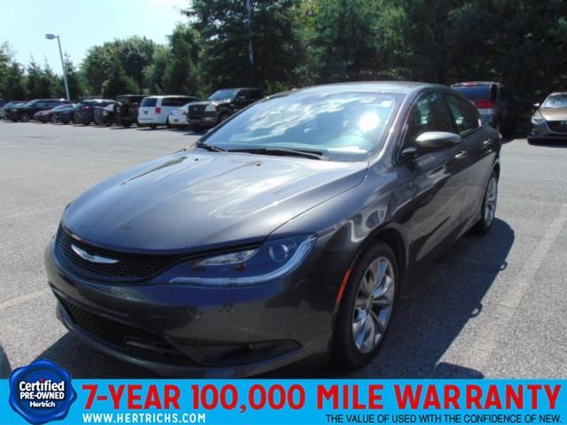 2015 chrysler 200 s s 4dr sedan for sale in dover, delaware