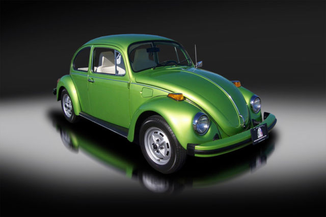 1975 volkswagen beetle coupe. new restoration. only 180 test miles. beautiful