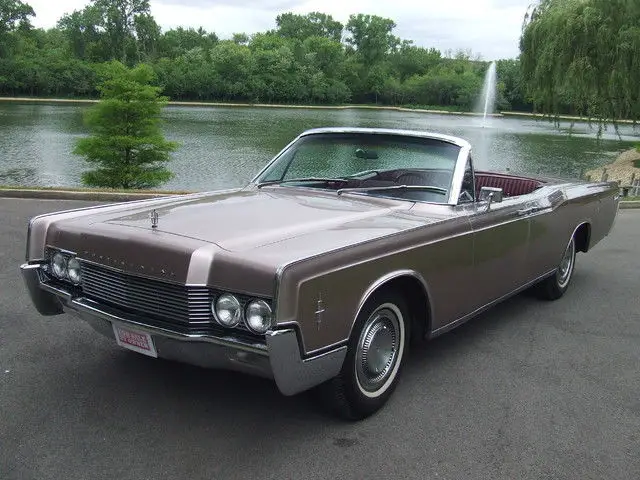 beautiful 1966 continental convertible